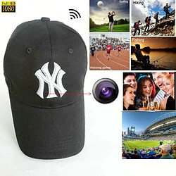 Mini Caméra de Baseball Sans Fil, 1080P, Full HD, WIFI, Grand Angle, Sport, Extérieur, Enregistreur pour Vélo, Equitation + Carte Mémoire 128 Go