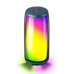 Yonis Enceinte Bluetooth RGB Étanche 10W Longue Autonomie