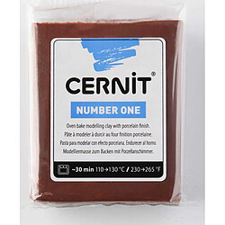 Pâte Cernit n°1 56 g Brun chocolat (800) - Cernit