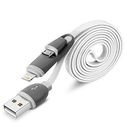 Karylax Câble de Charge Lightning vers USB couleur Blanc pour Apple iPhone 7, iPhone 7 Plus, iPhone 8, iPhone X