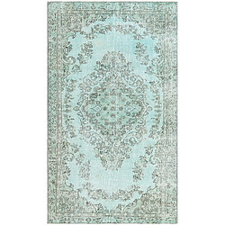 Vidal Tapis de laine 262x152 turquoise Ultra Vintage