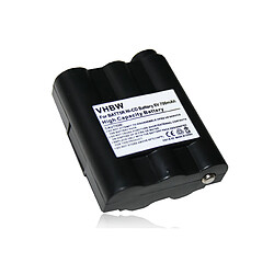 vhbw batterie remplace Alan / Midland BATT5R, PB-ATL/G7 pour radio talkie-walkie (700mAh 6V NiMH) 