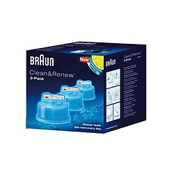 Braun RECHARGE LOTION NETTOYANTES 4 PIECES