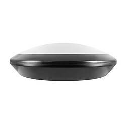 INTEGRAL LED Plafonnier affleurant à LED 24W 4000K 2400lm IK10 3hr noir mat d'urgence IP66