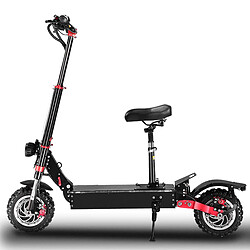 BOYUEDA S4-11 pouces Trottinette électrique 5600W 60V 43Ah Frein à Huile Autonomie 100KM 