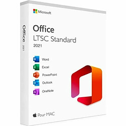 Microsoft OFFICE 2021 POUR MAC (NOUVEAU) - Livraison 2H par email - En téléchargement