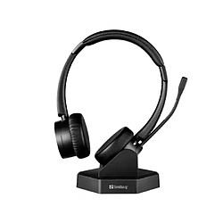 Avis Sandberg Office Headset Pro+ Casque Audio Sans Fil Bluetooth Suppression du Bruit Contrôle du Volume Noir