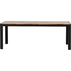 Acheter Venture Home Table de jardin en aluminium et acacia 205 x 90 cm Bois.