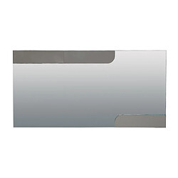 La Maison Du Canapé Miroir laqué ISORA - Gris 