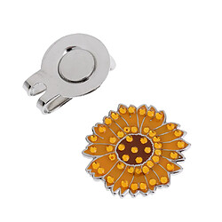 Avis Boucle de gland de tournesol en alliage avec marqueur de balle magnétique accessoires de golf