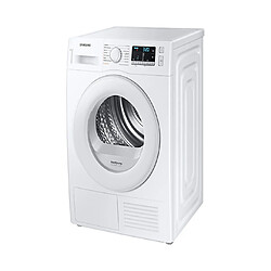 Sèche-linge à pompe à chaleur avec condenseur 60cm 9kg blanc - DV90TA040TE - SAMSUNG