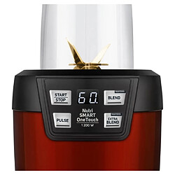 Avis Sencor SNB 6601RD Mixeur 1L 1200W Programmes de Mélange Prédéfinis Tritan Rouge