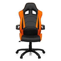 Chaise gaming / Siège de bureau GAME PRO I simili cuir noir / orange hjh OFFICE