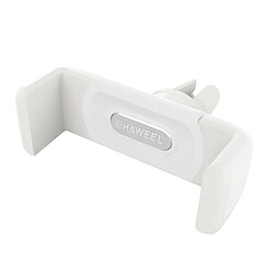 Wewoo Support Holder blanc pour iPhone, Galaxy, , Xiaomi, LG, HTC et autres Smartphones Portable Air Vent Porte-Mont Support,