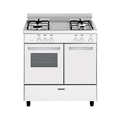 Cuisinière gaz 49l 4 feux blanc - ga85pmwh - GLEM 