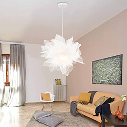 Stoex Belle Moderne Lustre Abat Jour Ombre Eclairage Suspension blanches pour Chambres des Enfants ou Décor contemporain