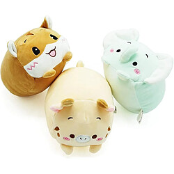 Universal Oreillers en peluche de 20cm 3, poupées chattes mignonnes jouets animaux en peluche (1) 