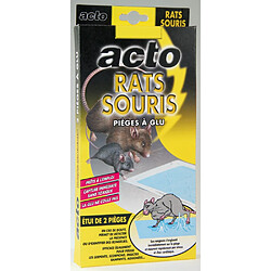 Acto Natur Lot de 2 pièges à glu rats/souris ACTO 