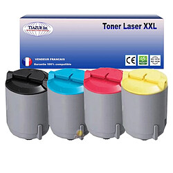 Lot de 4 Toners génériques Xerox Phaser 6110, 6110MFP, 6110MFPVS - T3AZUR 