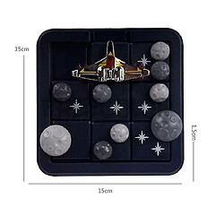 Avis Universal Asteroid Escape Sliding Puzzle Jeu de voyage Adapté aux enfants et aux adultes Univers Compétences cognitives Construction