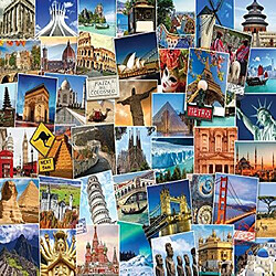 Eurographics World globetrotter Jigsaw Puzzle (1000 piAces)