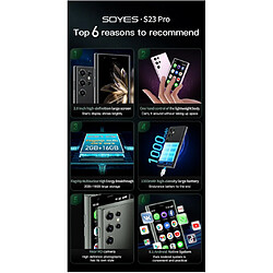 Smartphone soyes S23 pro Dual Sim 2 / 16 Go - Vert