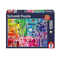 Puzzle - SCHMIDT SPIELE - Les couleurs de l'arc-en-ciel - 1000 pieces 