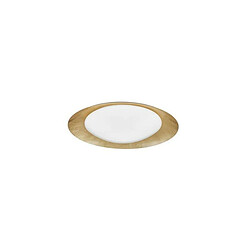 NOVA LUCE Plafonnier ZANO Feuille d'Or LED 28 W