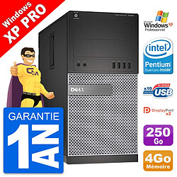 PC Tour Dell Optiplex 7020 Intel G3220 RAM 4Go Disque Dur 250Go Windows XP · Occasion 