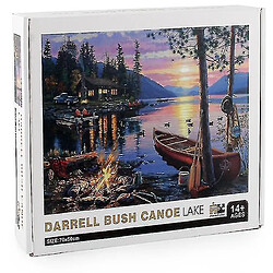 Universal 1000pcs Darrell Bush Lake Lake Jigsaw Puzzle Toys Assemblage de décoration d'image pas cher