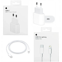 GUPBOO Chargeur IPHONE USB-C 20W + Câble Lightning 1M,JL248 