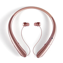 Universal Cravate sans fil Casque compatible Bluetooth Casque sport basse haute fidélité Casque stéréo avec microphone 