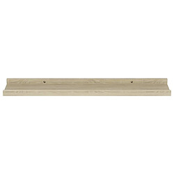 Acheter Maison Chic Lot de 4 Étagères murales,Étagère Rangement flottate chêne sonoma 60x9x3 cm -MN51917