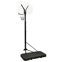 Avis vidaXL Support de basket-ball Blanc 258-363 cm Polyéthylène