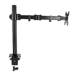 Support de moniteur articulé 1Life Spt:13' - 32', moniteur unique noir 