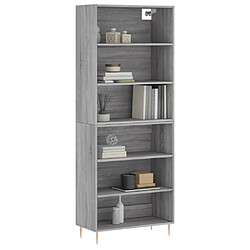 Avis Maison Chic Buffet,Meuble de Rangement,commode pour salon,Cuisine sonoma gris 69,5x32,5x180 cm bois d'ingénierie -MN89209