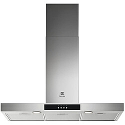 Hotte décorative murale 90cm 68db 600m3/h inox - lft429x - ELECTROLUX 