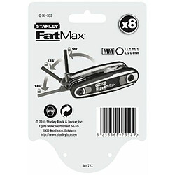 Avis Stanley 097552 FatMax Jeu de clés Allen 1,5 8 mm (Import Grande Bretagne)