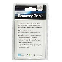 Acheter NC Batterie rechargeable 3.6v 2400mAh PSP 2000-3000