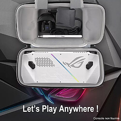 Housse rigide antichoc silver avec stylet pour asus rog ally - hb-rahcase001-sl - IBROZ