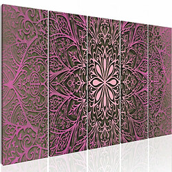 Paris Prix Tableau Imprimé Pink Mandala 80 x 200 cm 