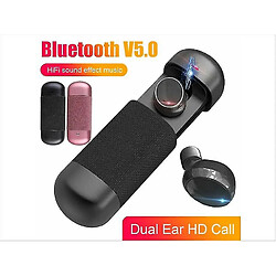 Universal Casque sans fil Bluetooth 5.0 (noir)