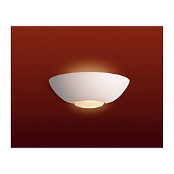 Luminaire Center Applique Ceramic, plâtre et verre acide, 30 cm