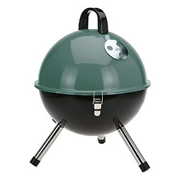 ProGarden Barbecue sphérique 31 cm Vert