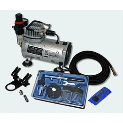 Helloshop26 Kit compresseur airbrush pour débutants avec un pistolet 16_0002296 