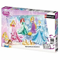 Ludendo Puzzle 100 pièces - Princesses étincelantes - Disney Princesses