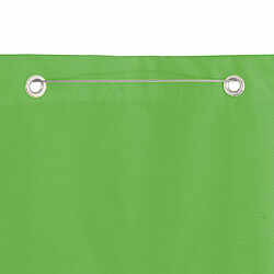 Avis vidaXL Écran de balcon Vert clair 120x240 cm Tissu Oxford