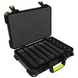 Gator Frameworks SH-MICCASEW06 6 Wireless Mic Case Shure by Gator 