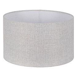 BigBuy Home Écran de lampe Gris Polyester 50 x 50 x 30 cm 