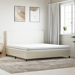 vidaXL Matelas en mousse moyennement doux 180x200 cm